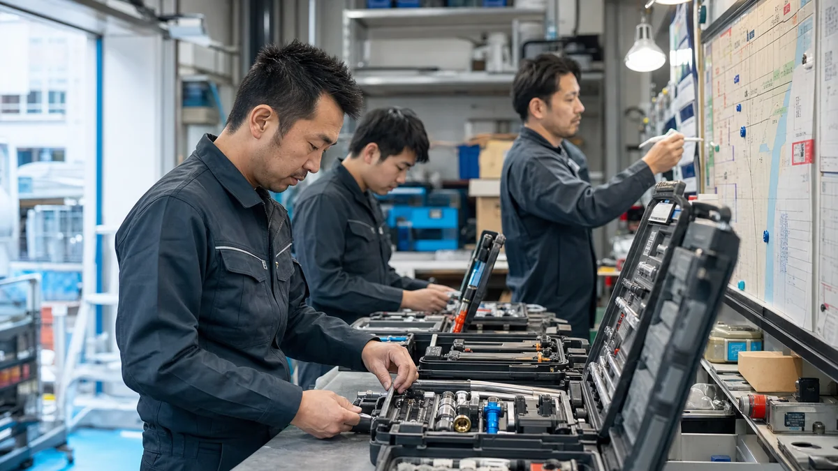 相談を受け付けるスタッフ